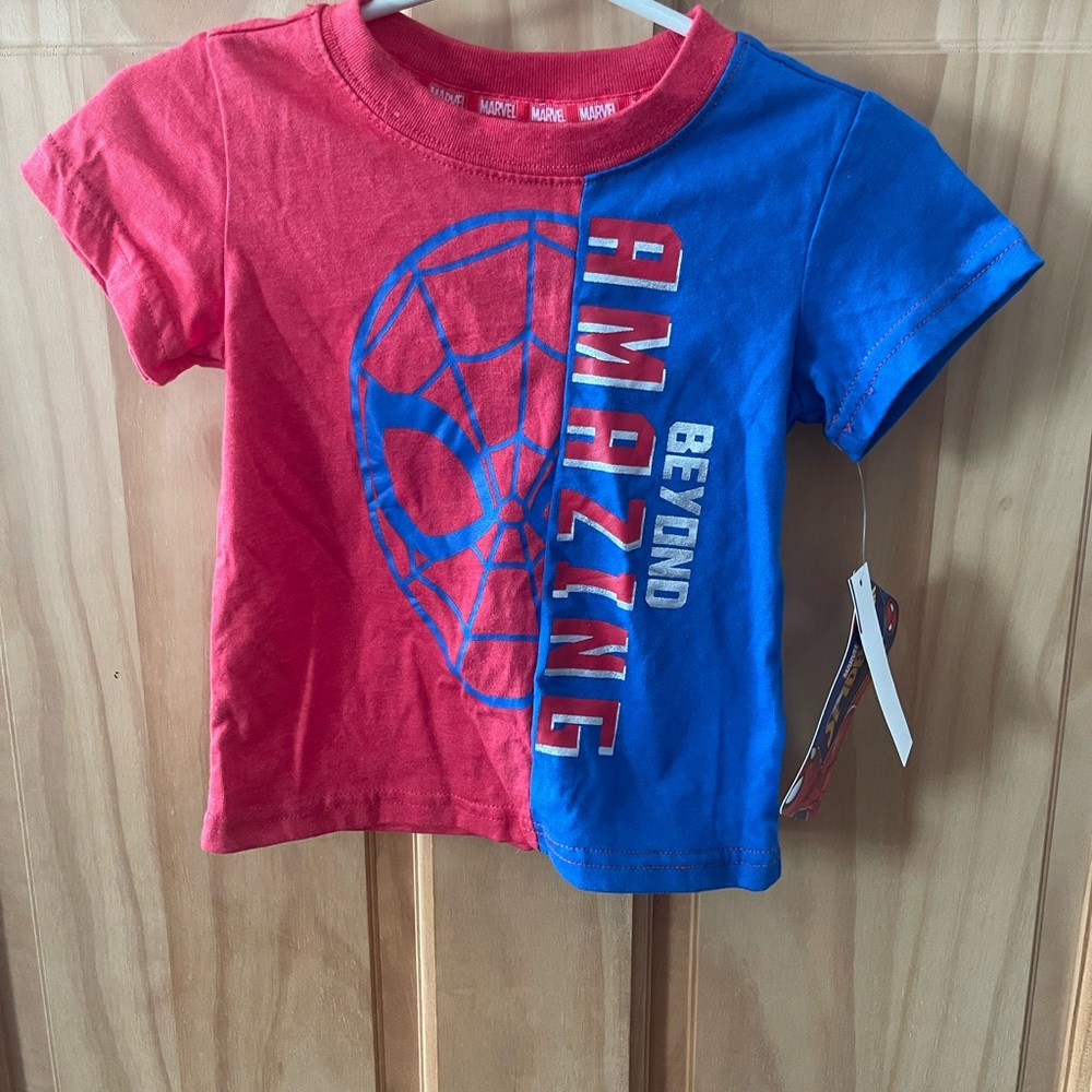 New With Tags, Boys Size 18 Month Marvel Spider-Man T-Shirt